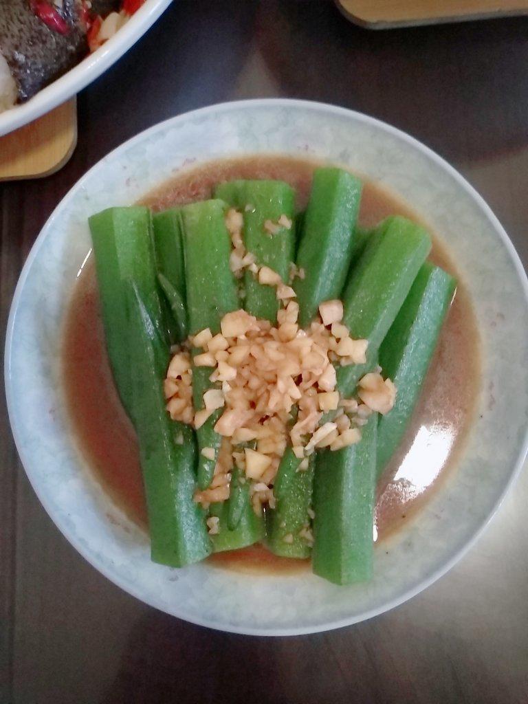 蒜蓉秋葵