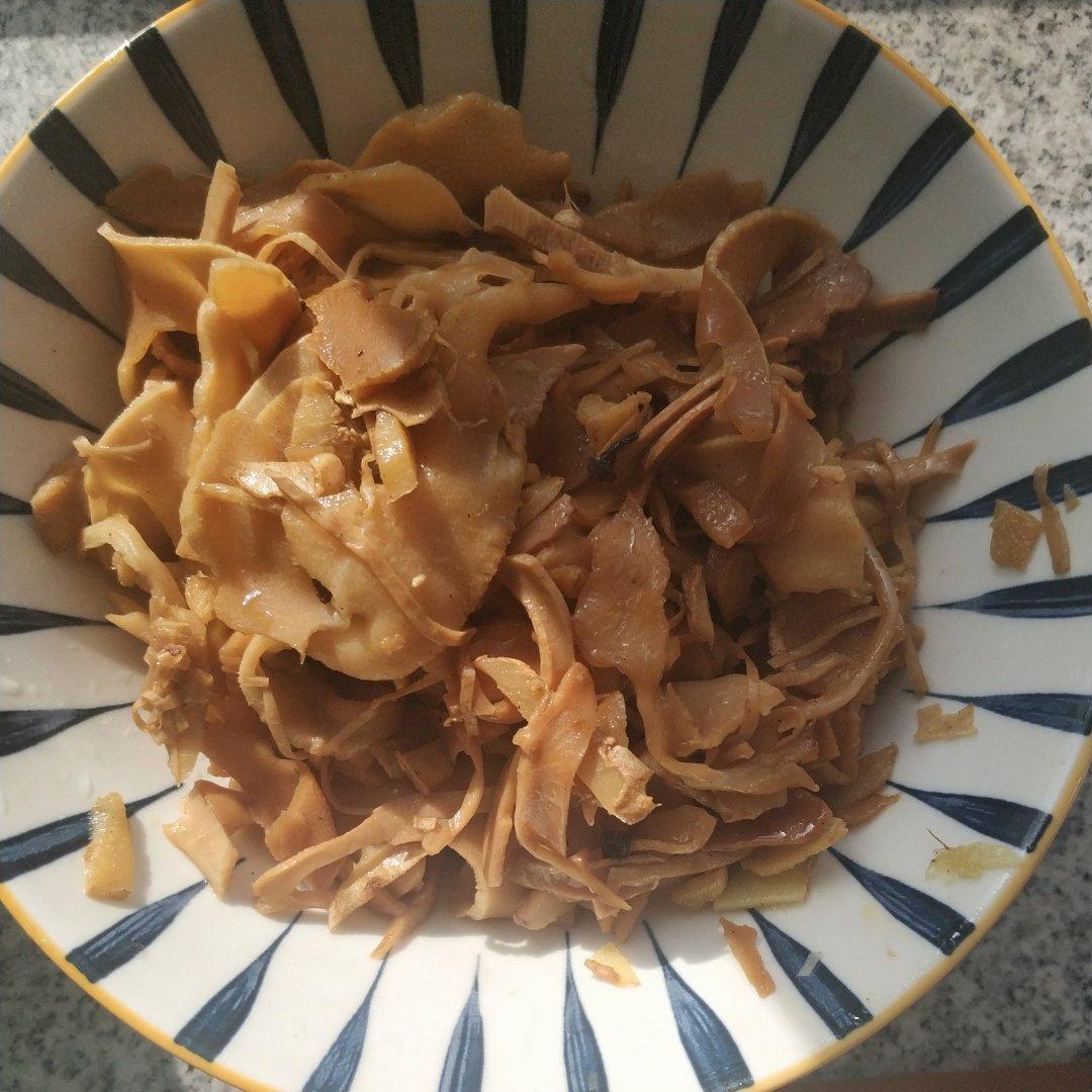 素蚝油炒炭烤笋尖