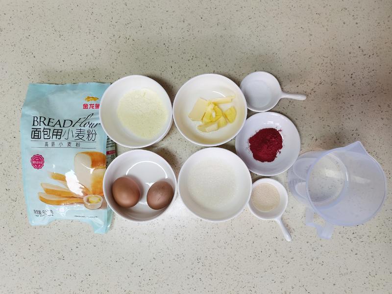 纯奶手撕吐司的做法 步骤1