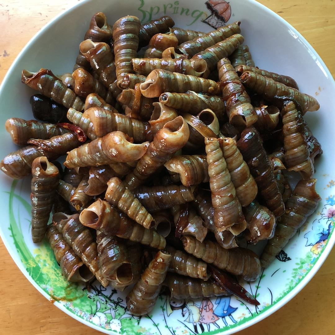 包包77-7做的爆炒锥螺