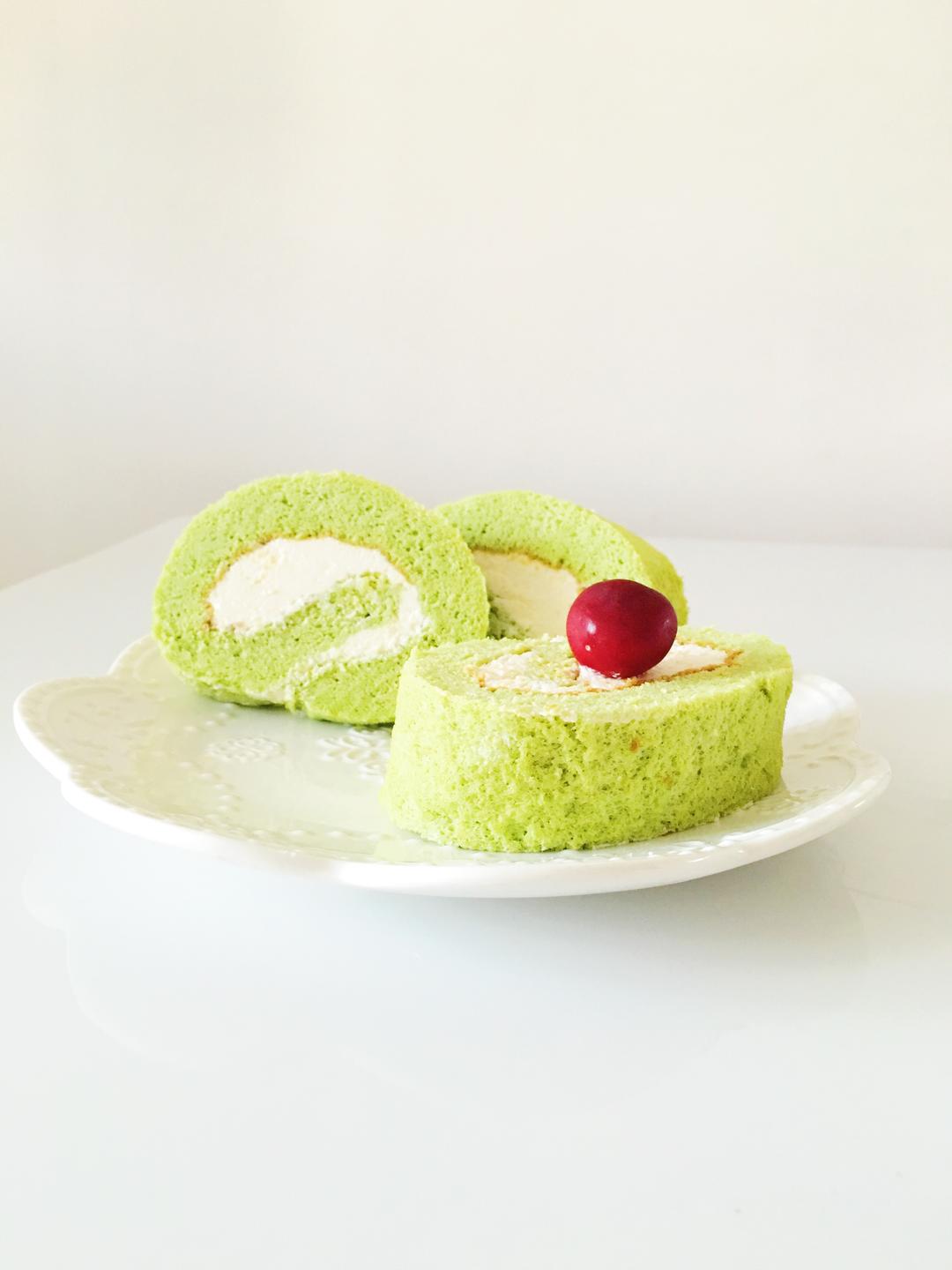 小清新～日本正荣开心果酱蛋糕卷的做法