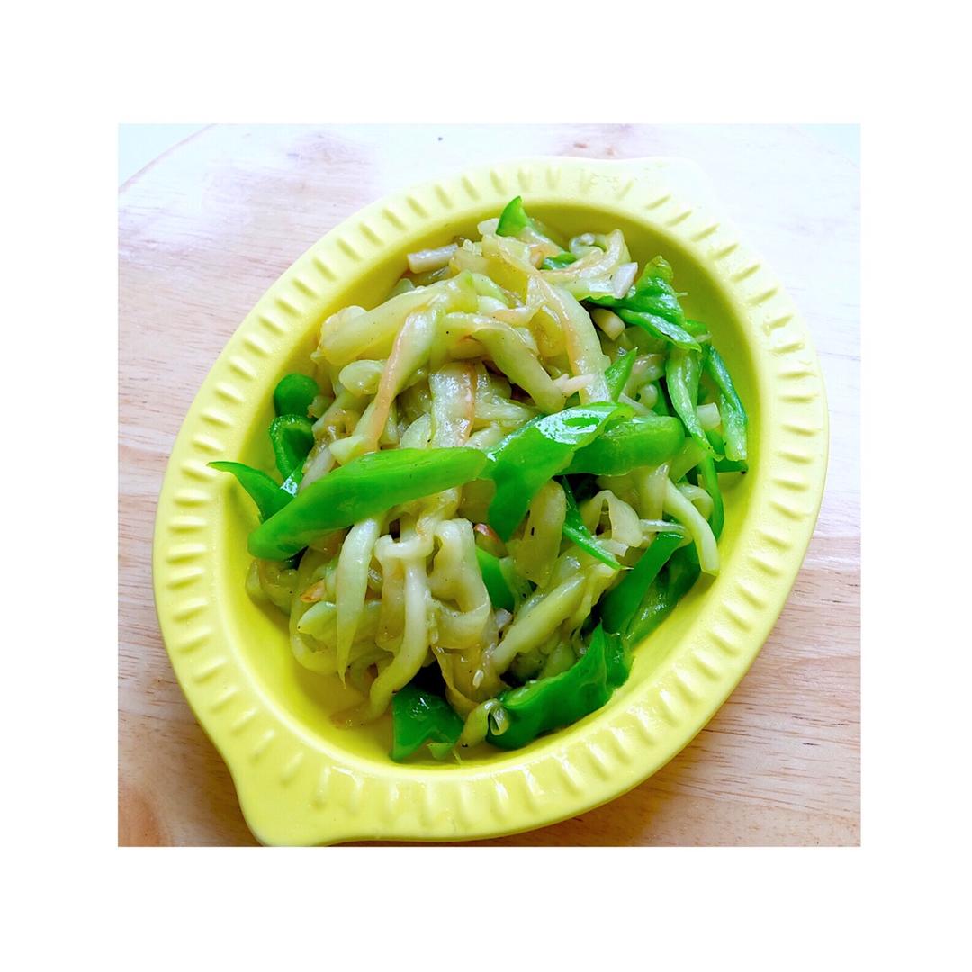 清炒西瓜皮