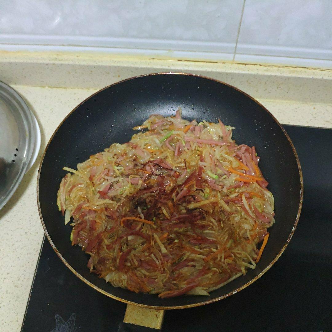 随心所欲土豆丝饼