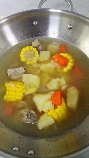 泡菜土豆排骨汤的做法 步骤10
