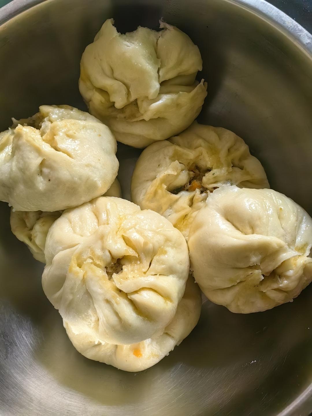 蒸包子酵母发面包子（零失败）