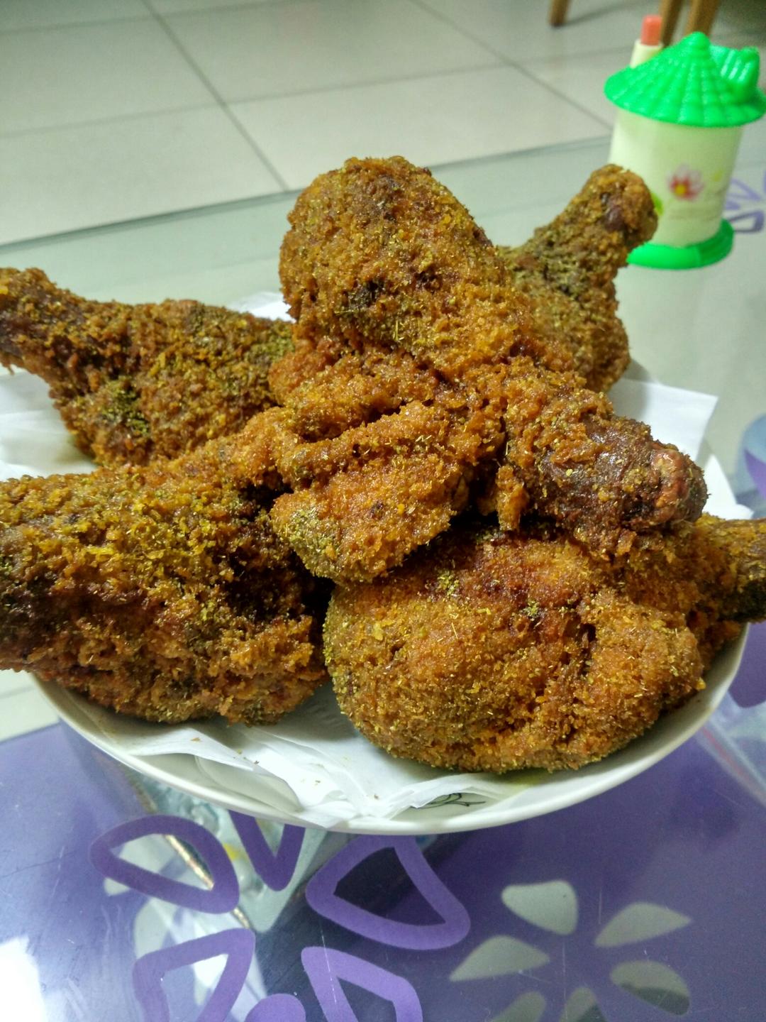 香酥炸鸡腿