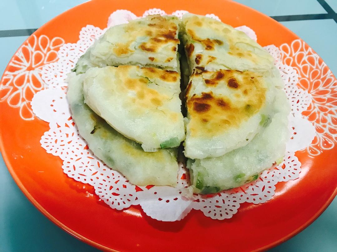 葱花油饼 Spring Onion Pancake