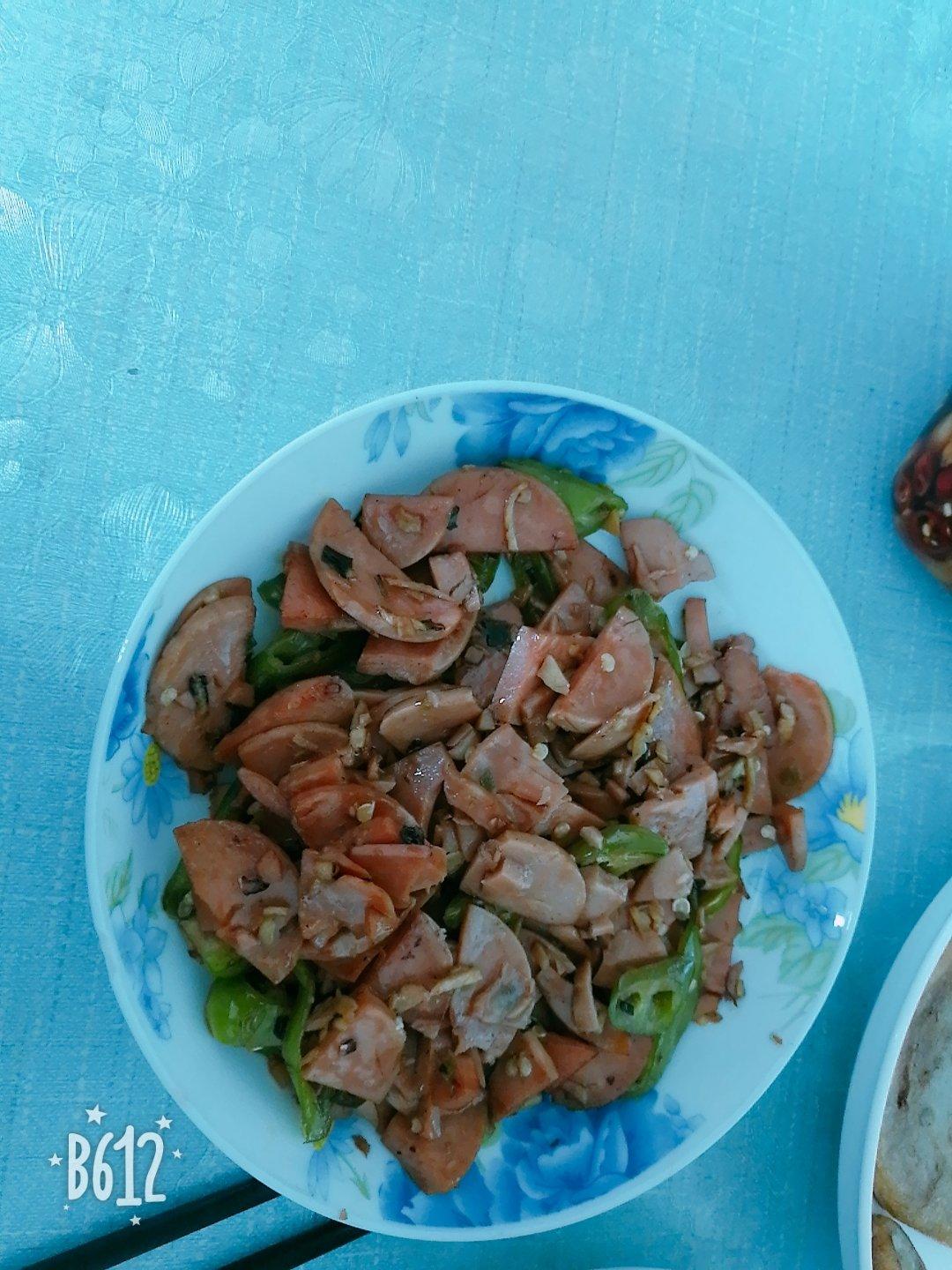 青椒火腿