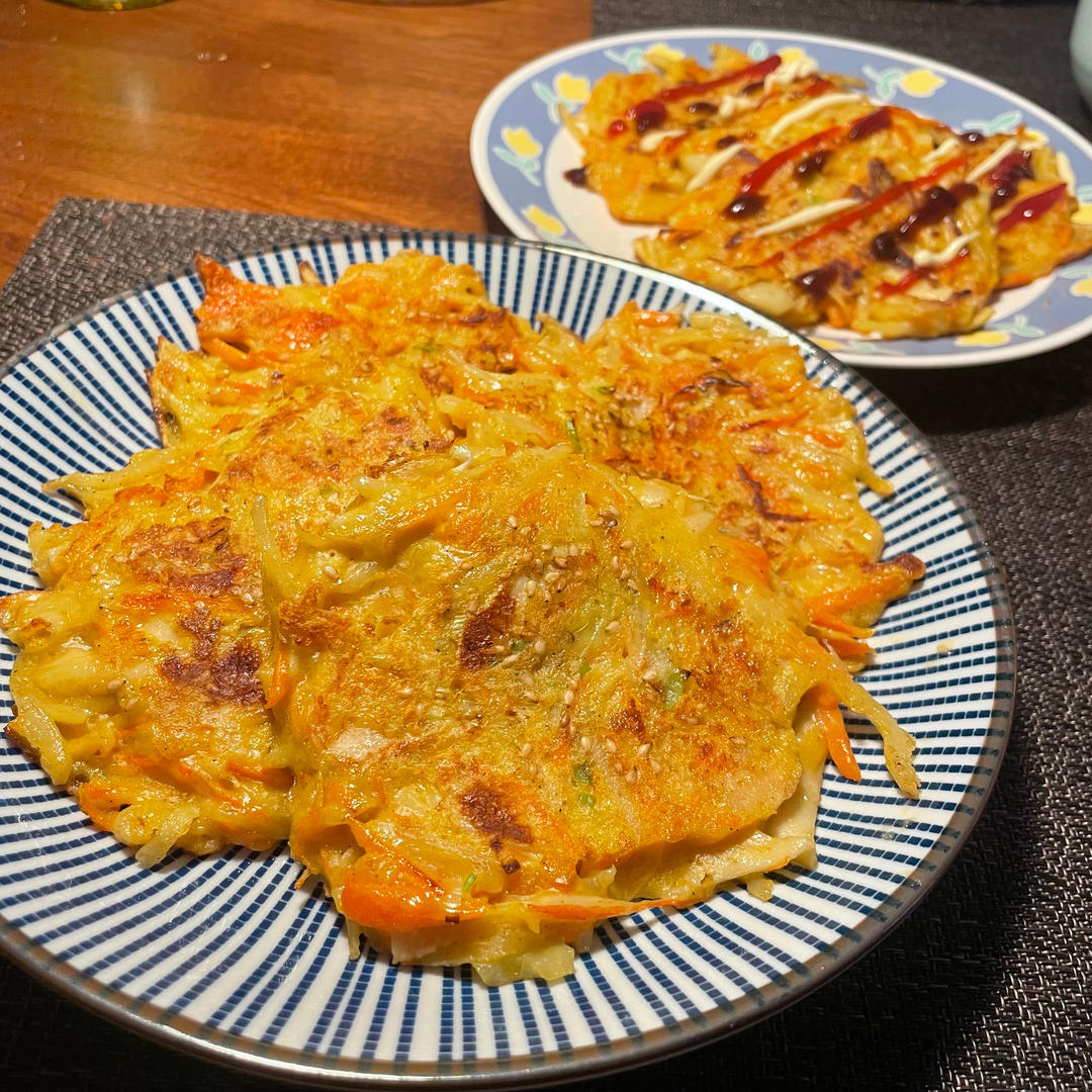 土豆饼(土豆胡萝卜丝饼)