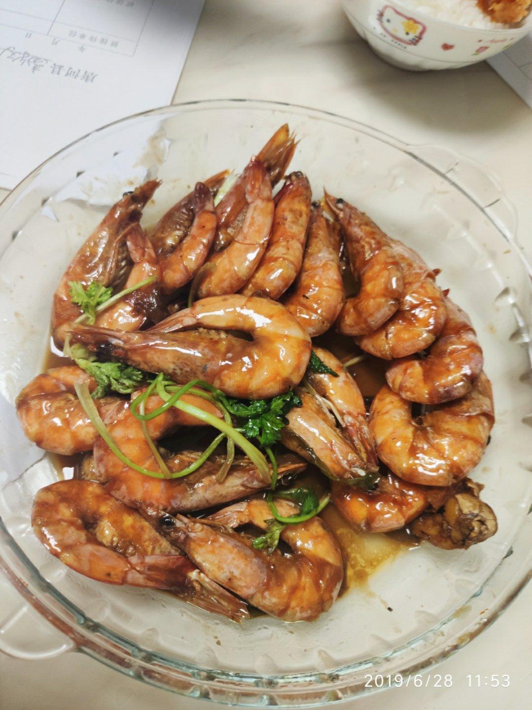 油焖大虾