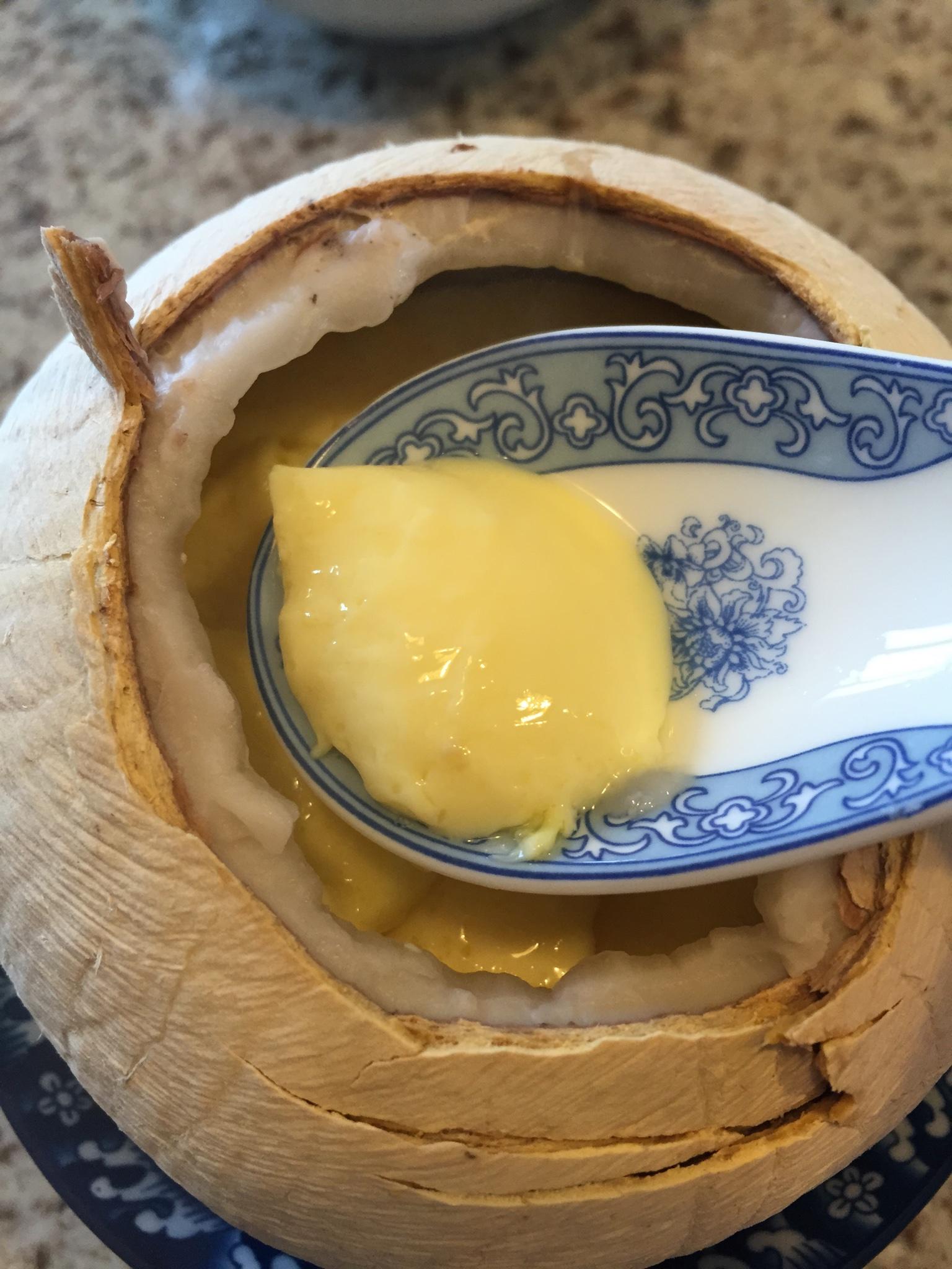 椰王炖蛋的做法