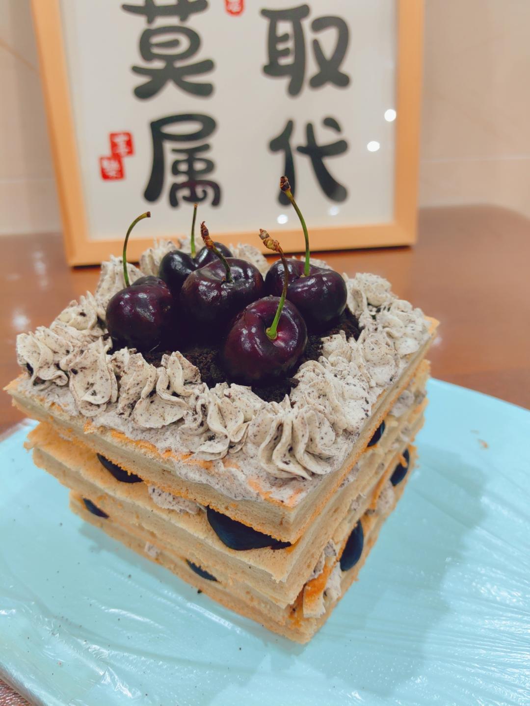 6寸红茶戚风蛋糕             太好吃
