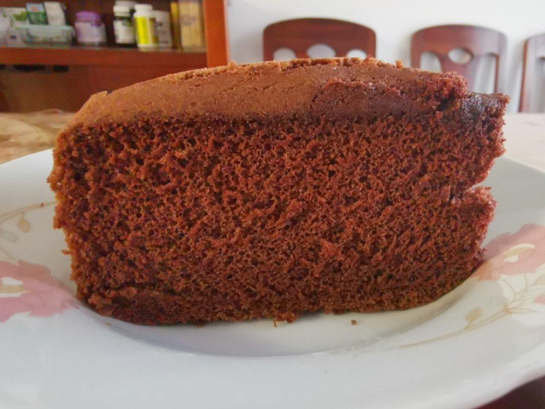 可可戚风蛋糕～8寸～百分百成功