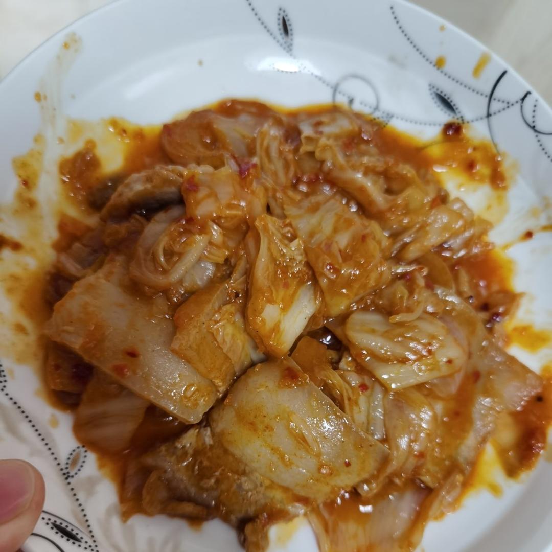 辣白菜炒肉（精简版）