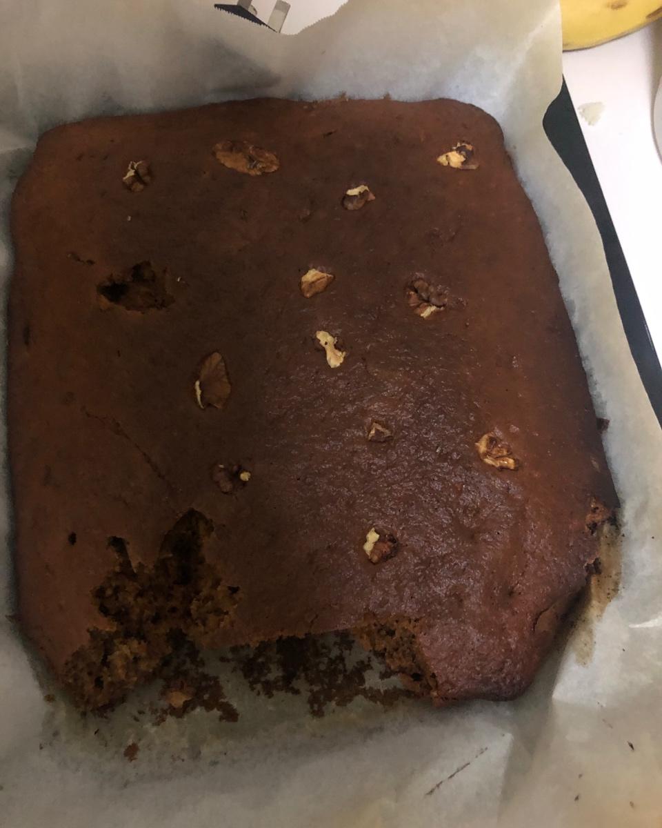 香蕉核桃蛋糕（低油少糖健康版）