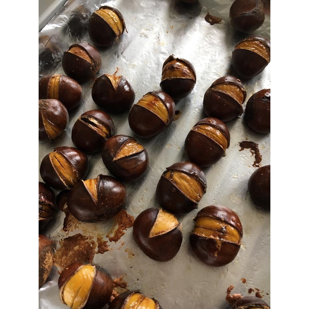 糖烤栗子（烤箱版）