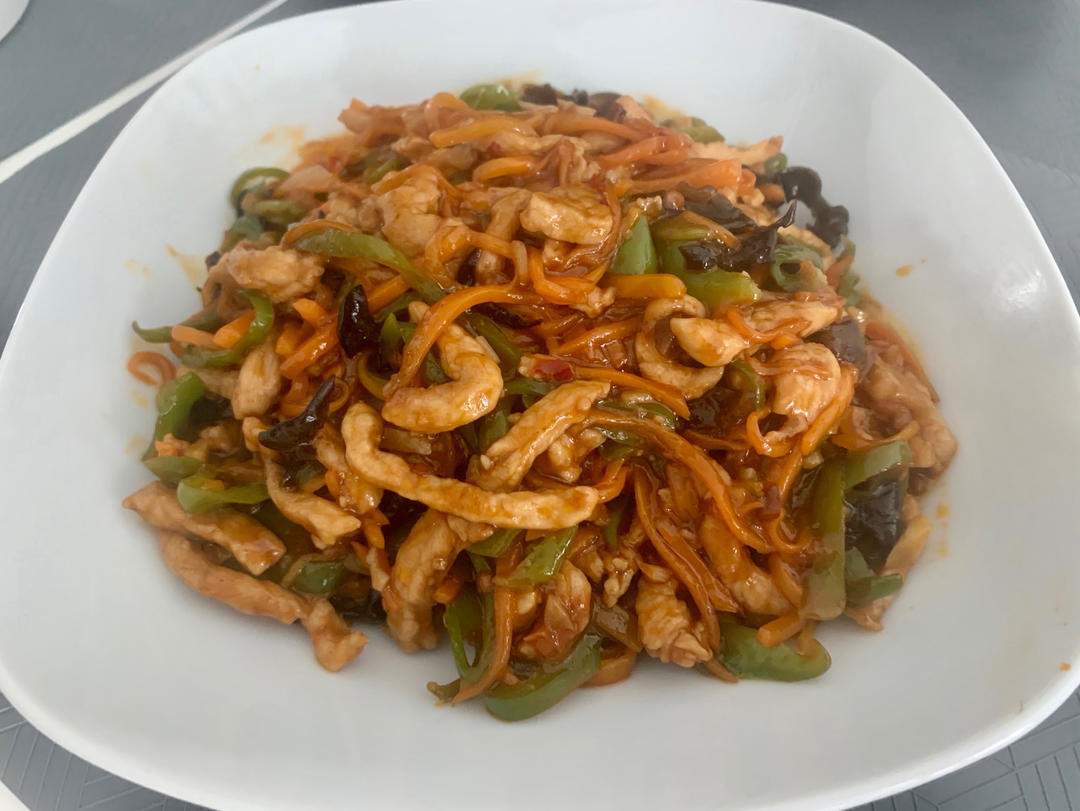 巨好吃，超下饭，秒杀饭店🉐鱼香肉丝