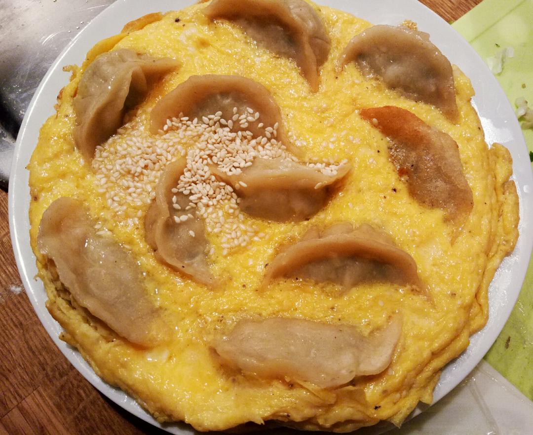 『抱蛋煎饺』冷饺子也有春天！