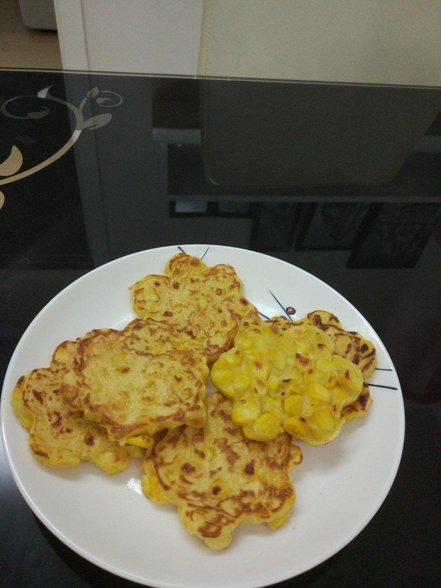 香甜玉米饼