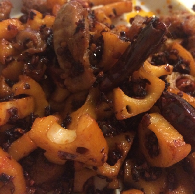 老干妈孜然莲藕