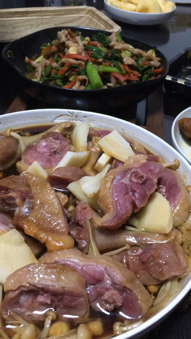 沉迷于学习无可自拔做的蒸咸鸭腿