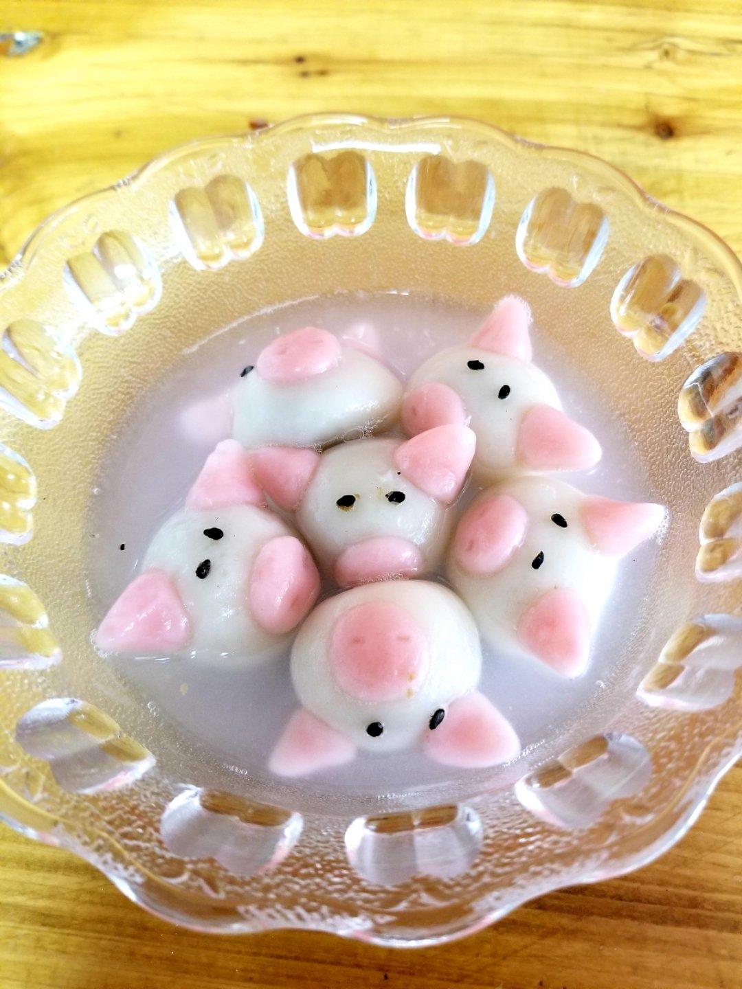 小猪汤圆