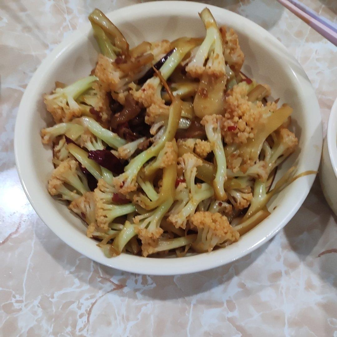 干锅花菜