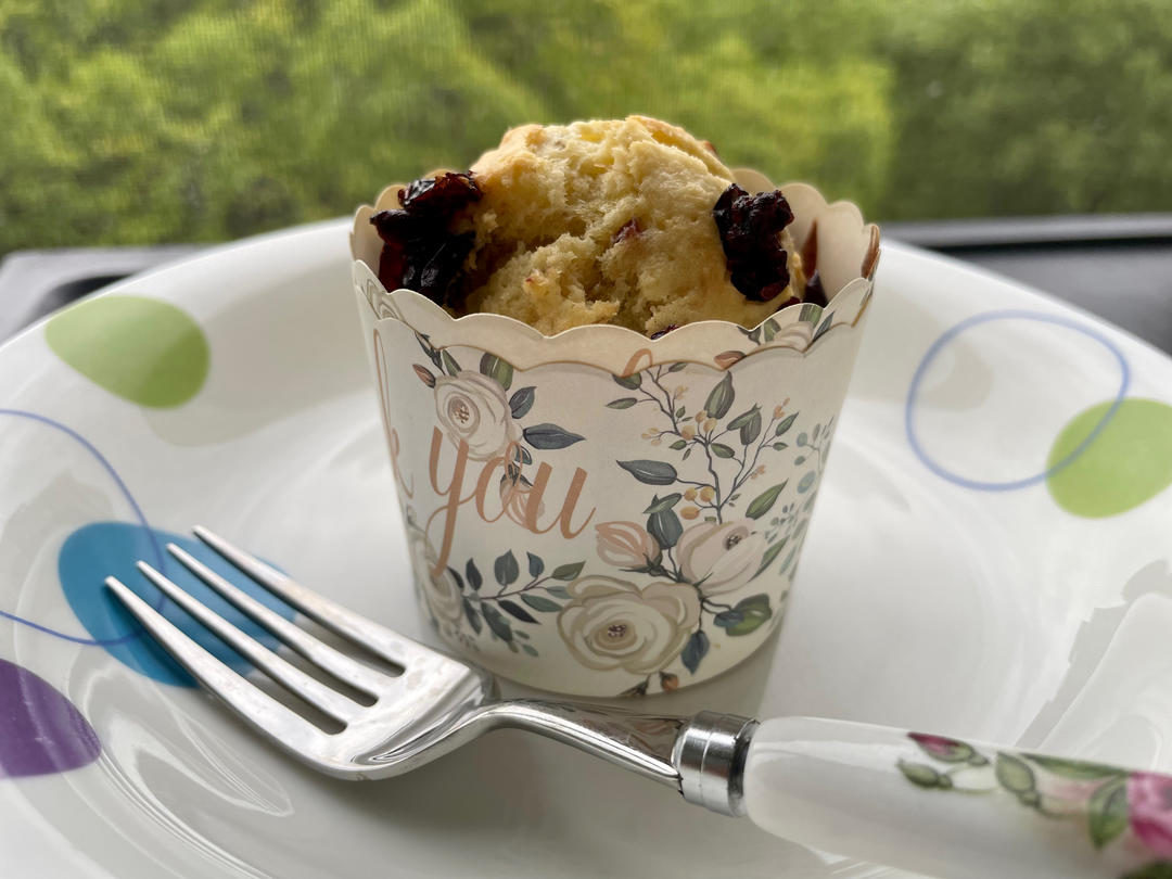 少女心的香蕉蔓越莓玛芬