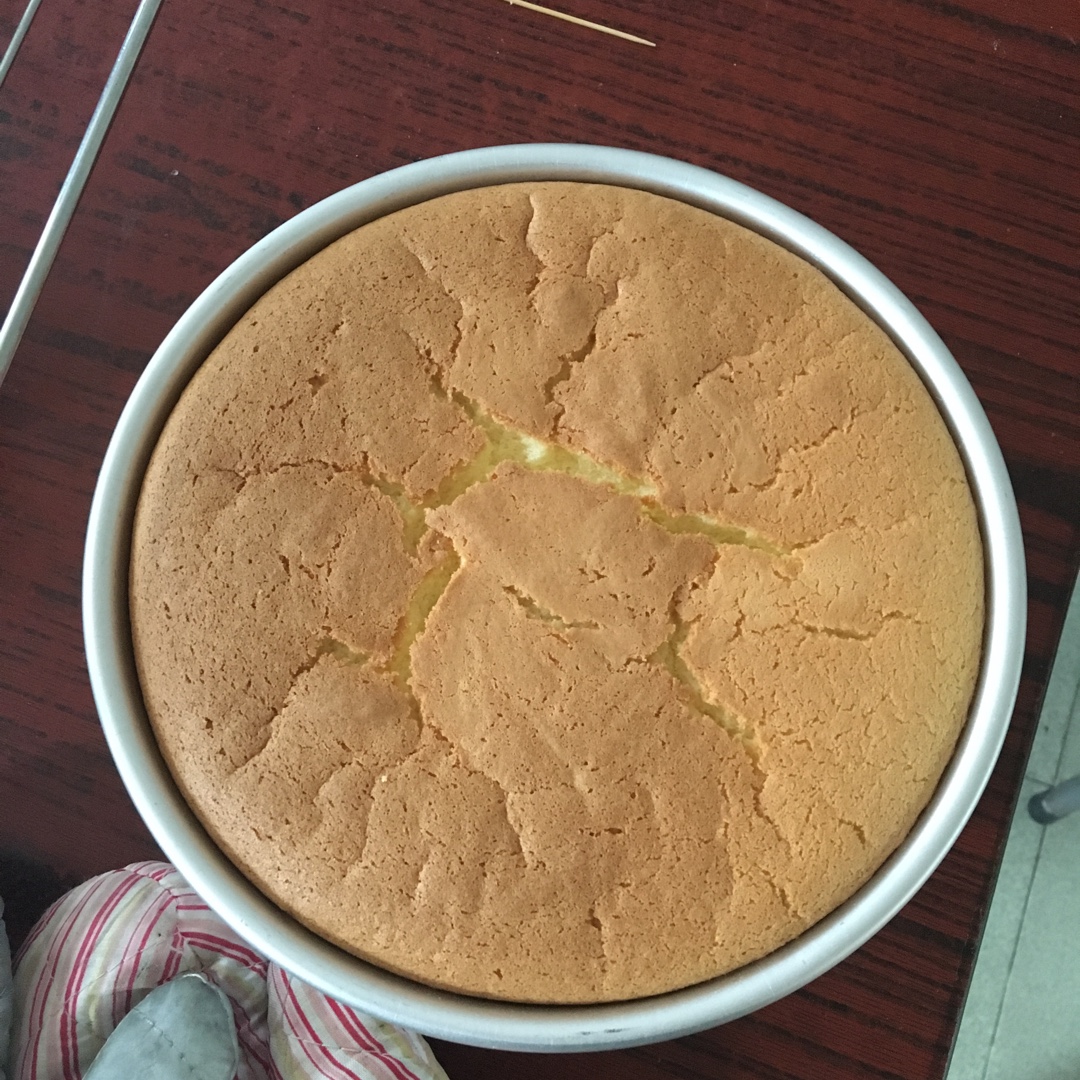 《Tinrry+》戚风蛋糕（6寸配方）（基础、超详细教程）