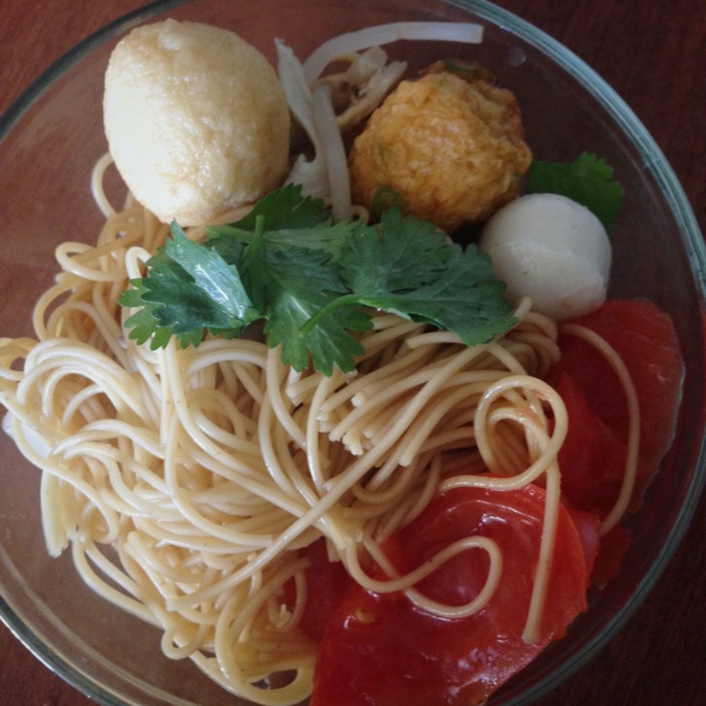 鲜虾虾子面