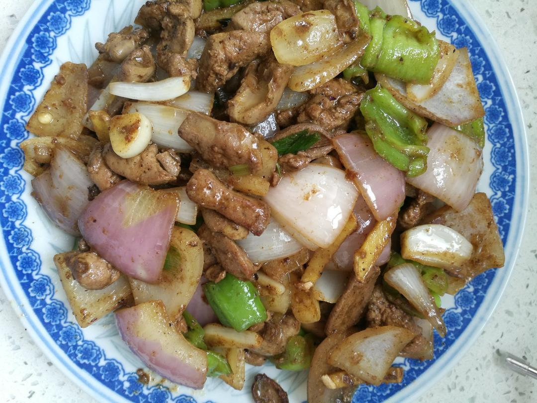 爆炒鸡肝
