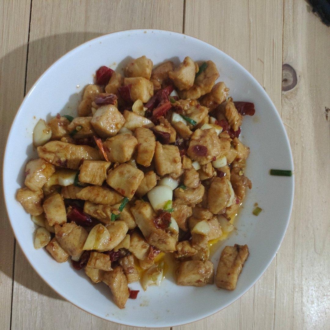 辣子鸡丁（鸡胸肉版）