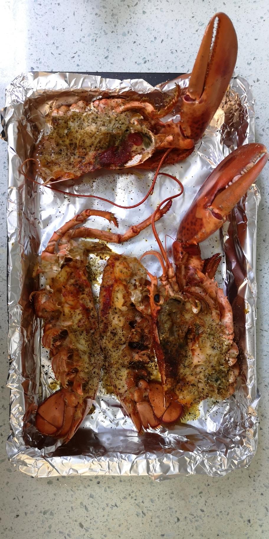 盐烤大龙虾
