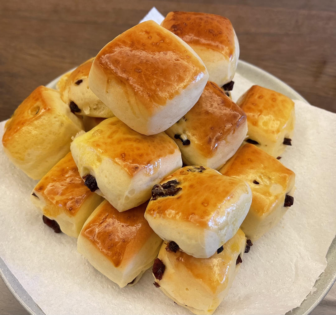 蔓越莓优格小面包块