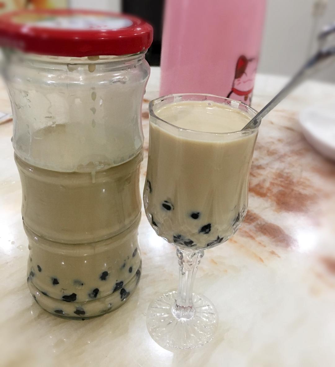 家庭版珍珠奶茶