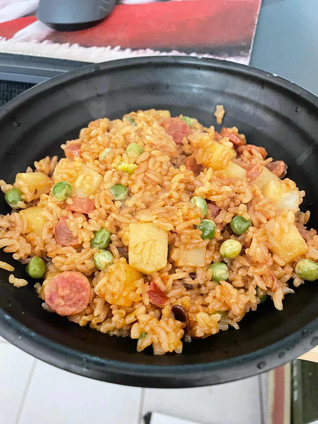 香绝了❗❗吃了还想吃的土豆腊肠焖饭❗❗