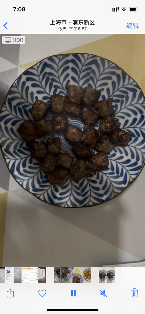 超级好吃的香煎牛肉粒🍽️