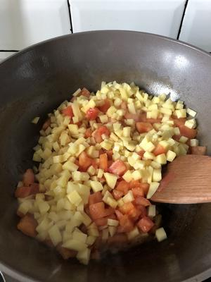 番茄肥牛土豆面疙瘩的做法 步骤14