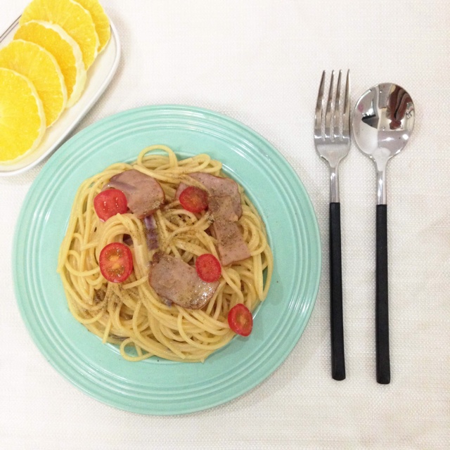 超简单的奶汁培根意面Carbonara