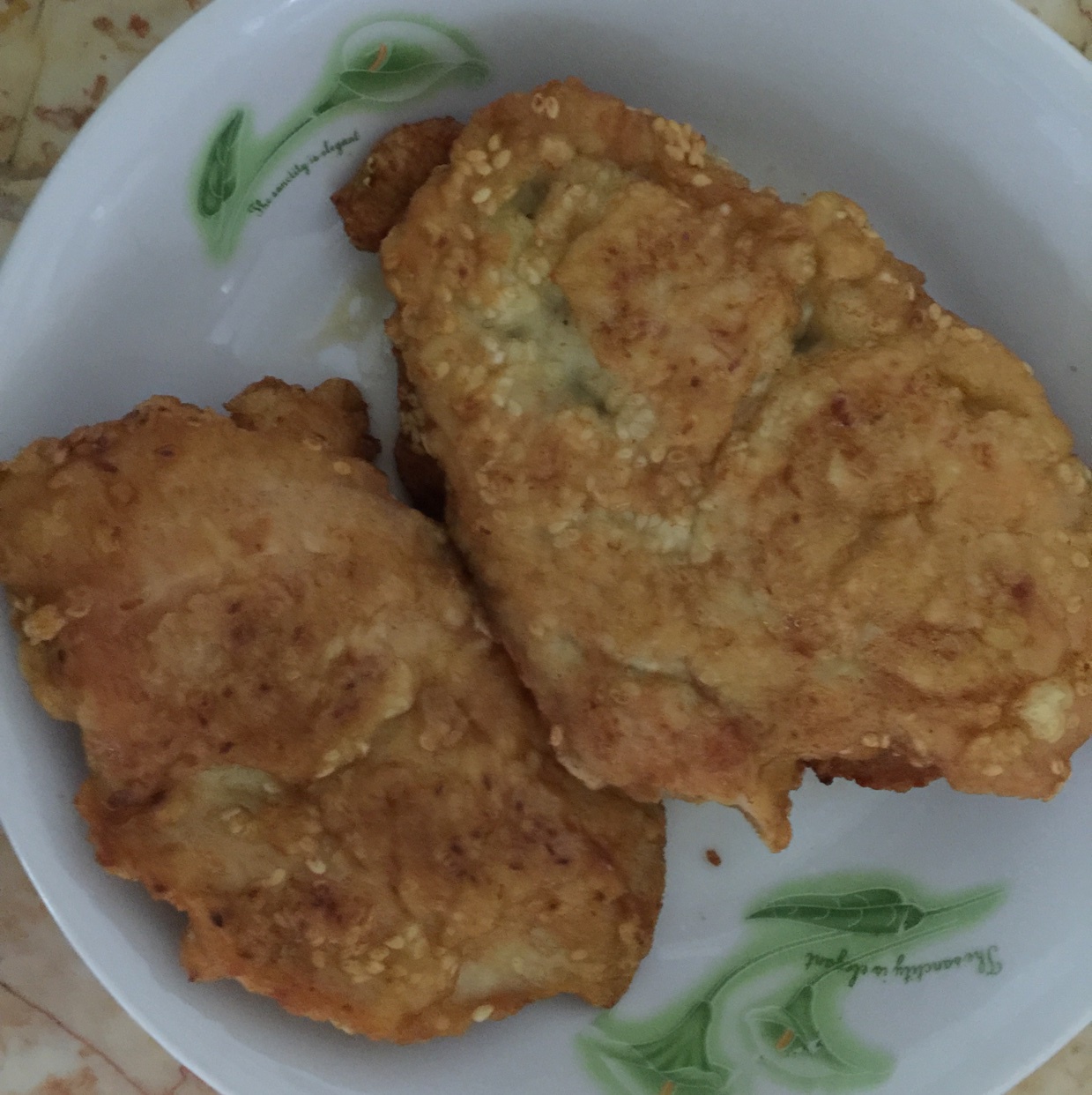 芝麻煎鸡胸