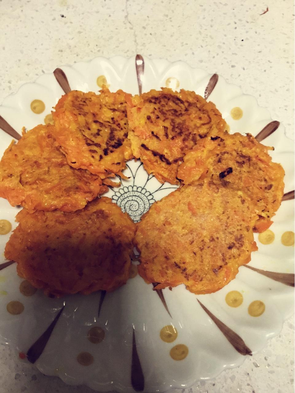 零失败胡萝卜土豆丝饼
