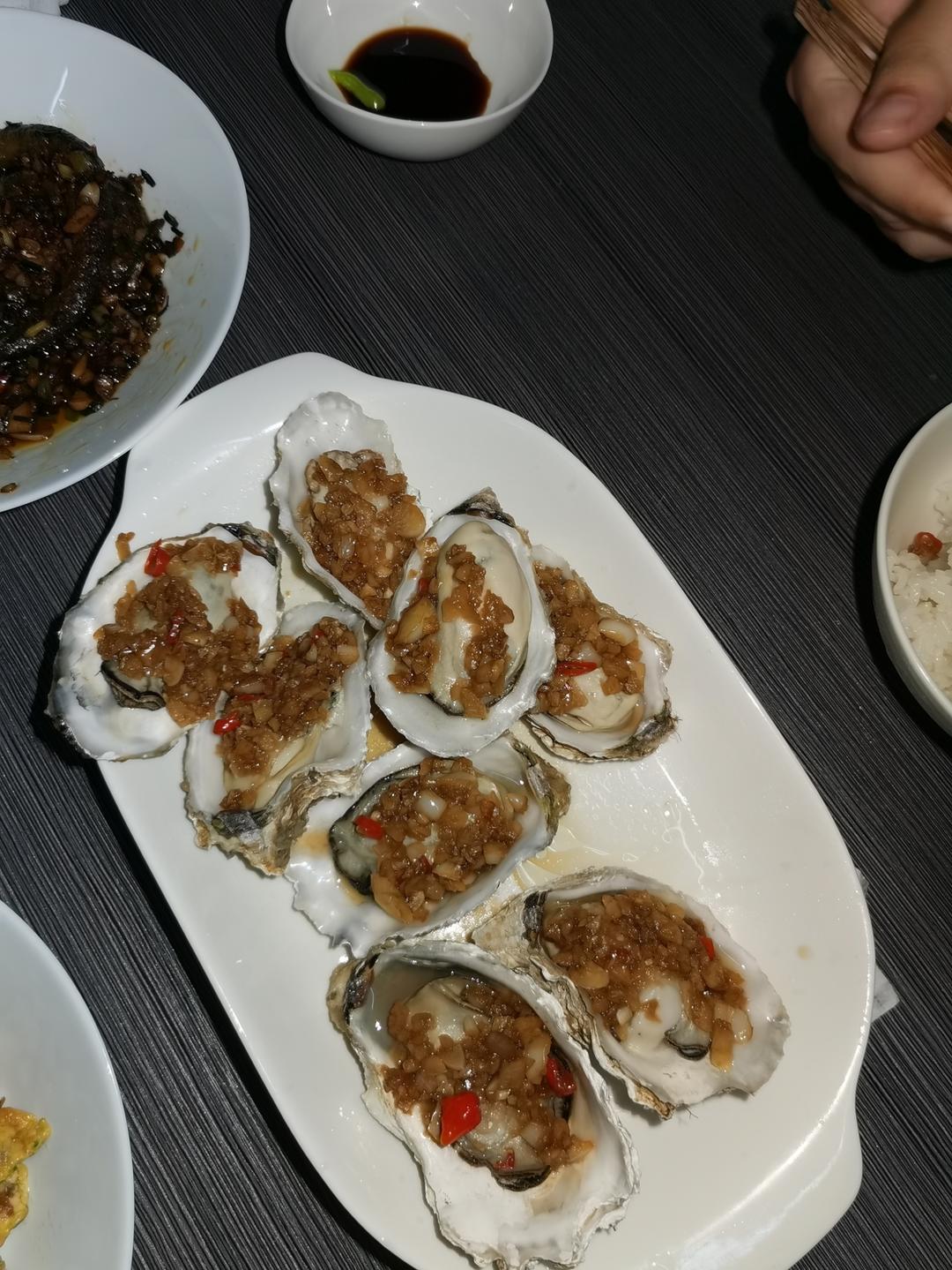 超简单～蒸蒜蓉生蚝