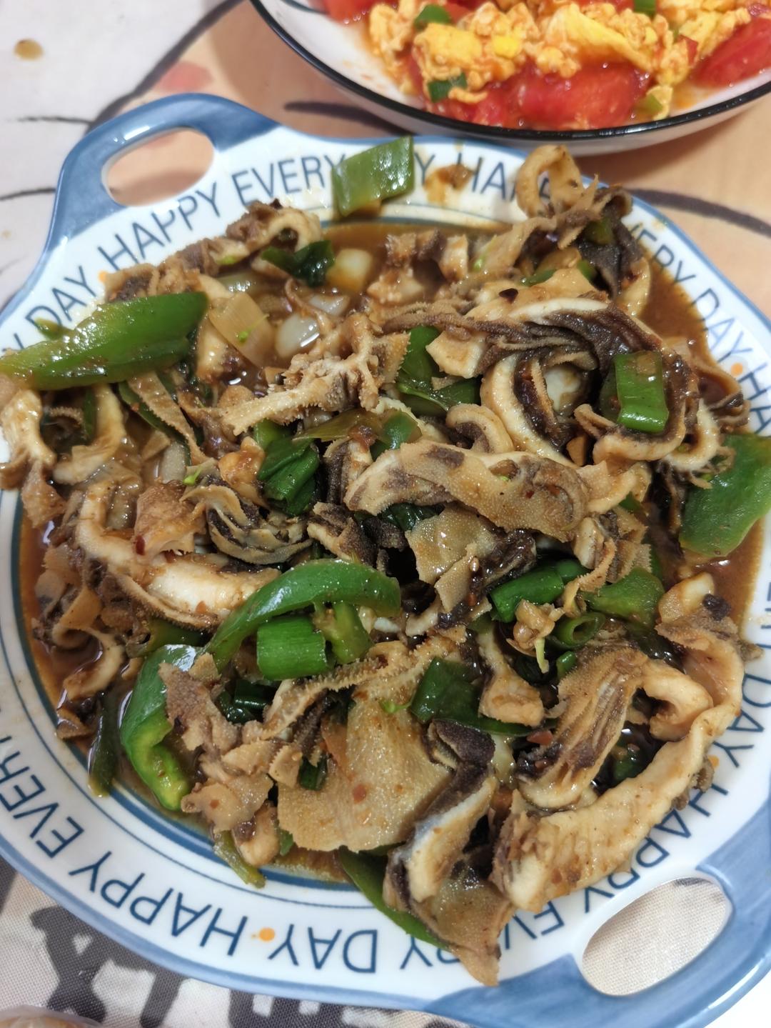 超级简单又Q弹的【爆炒牛肚】