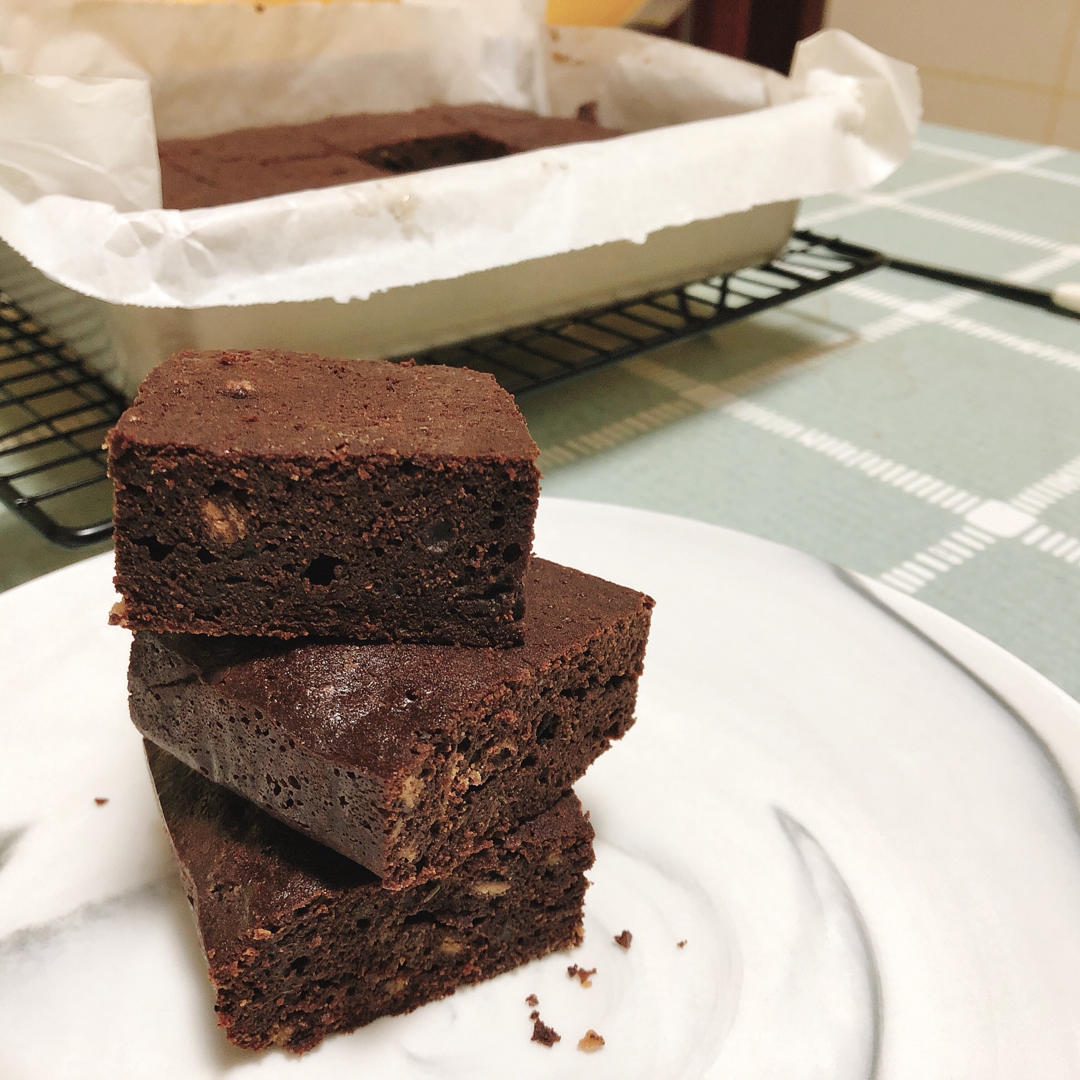 美式经典配方：巧克力布朗尼（The Perfect Brownies)