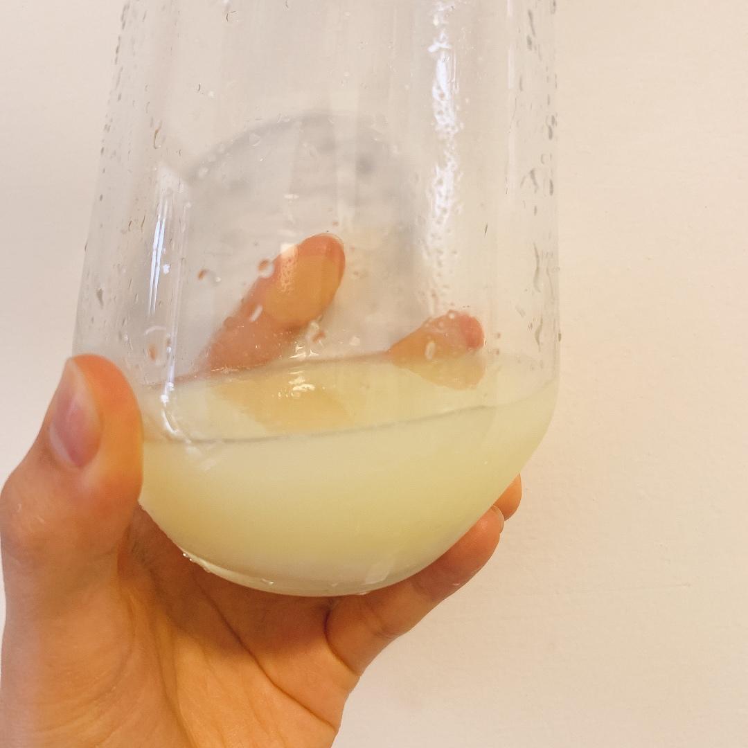 剩余的乳清加一点牛奶和酒糟巨好喝