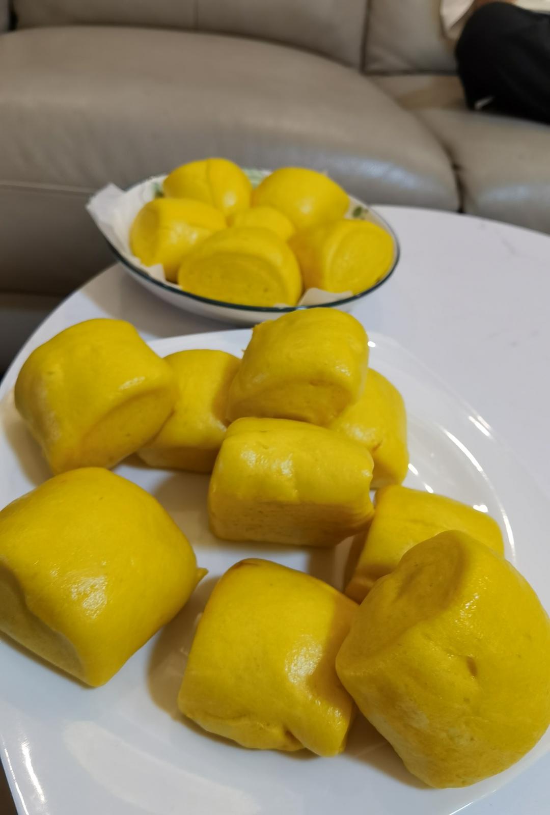 南瓜刀切馒头～后酵母法！手把手教你判断馒头发酵状态！！