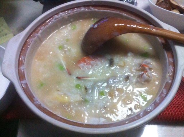 潮汕虾蟹砂锅粥