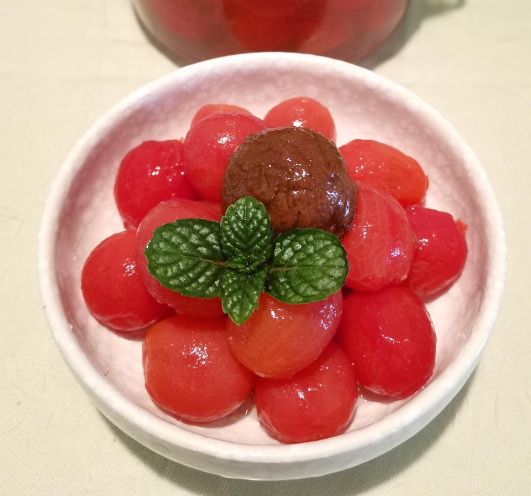 日式小酒馆梅渍小番茄（下酒菜）