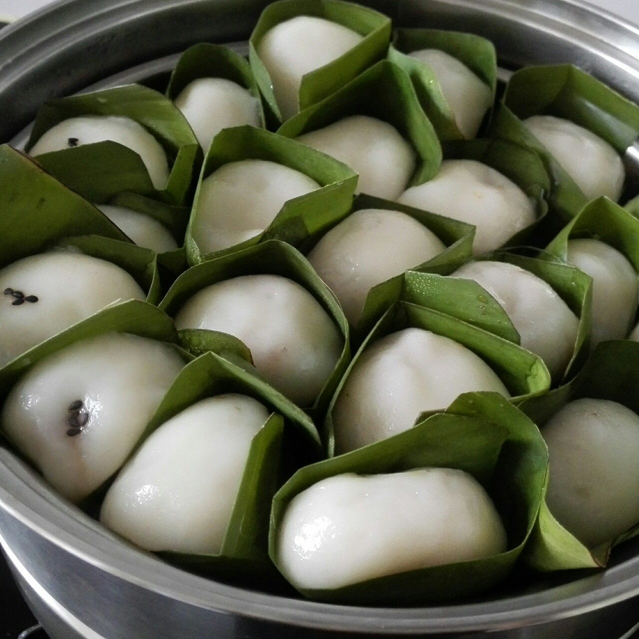 【蕉叶咸味茶果图片】钻石微风_下厨房