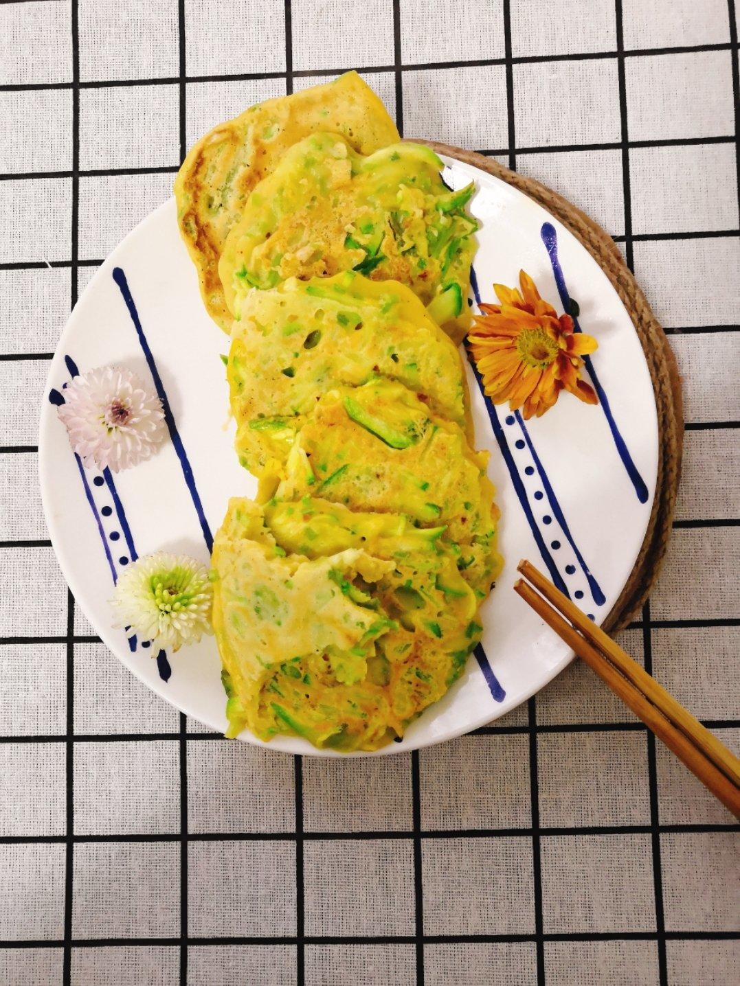 堂妈的西葫芦鸡蛋饼